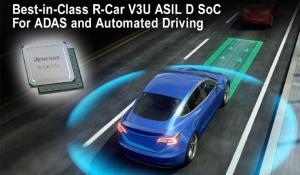 R-Car V3U ASIL D System on Chip from Renesas