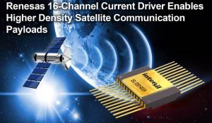 Radiation-Hardened 16-Channel Current Driver with Integrated Decoder for Satellite Applications