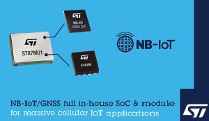 ST87M01 NB-IoT GNSS Module