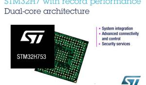 STMicroelectronics STM32H7 Dual core ARM Cortex-M Microcontroller