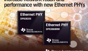 TI’s Launch of new Smallest Ethernet Physical Layer(PHY) Transceivers