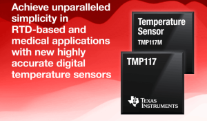 Highly accurate digital temperature sensors for RTD-based and medical designs