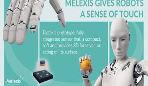 Melexis's Fully Integrated Tactile Sensor Prototype Tactaxis 
