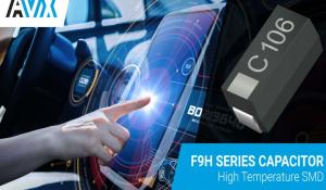 New Tantalum Capacitors F9H Series for automotive-grade capacitors