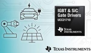 Isolated gate drivers with integrated sensing for IGBTs and SiC MOSFETs