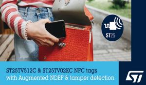 Type-5 NFC Tags from STMicroelectronics 