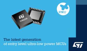 Ultra-low-power STM32 MCUs