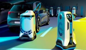 Volkswagen Mobile Charging Robot 