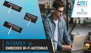 Ultra Miniature W Series Embedded Wi-Fi Antennas 