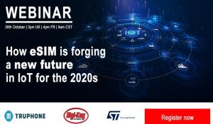 Webinar on How eSIM Enables New Flexibility for IoT Applications 