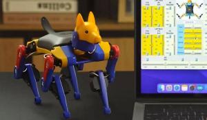 Petoi Bittle X V2 robotic dog with ESP32 board and sensor expansion features