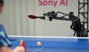 Sony AI’s Project ACE Robot Competing in a Table Tennis Match 