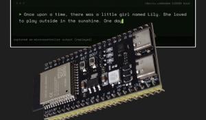 ESP32-S3 Runs 28.9M-Parameter LLM On-Device
