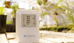 iMatrix Systems Temperature and Humidity Sensor Monitor