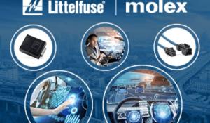 Littelfuse and Molex Connected Mobility Solutions for Automotive Communications Systems