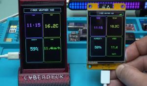 Custom 5-in-1 Cyber Deck With ESP32