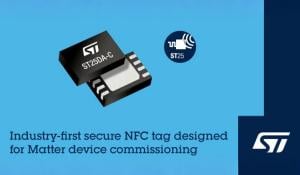 STMicroelectronics Unveils ST25DA-C Matter NFC Chip
