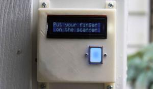 biometric fingerprint attendance system circuit digest
