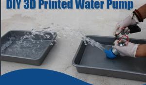 DIY 3D Printed Water Pump using DC Motor