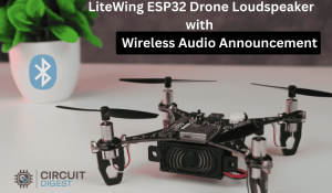 LiteWing ESP32 Drone Loudspeaker with Wireless Audio Announcement