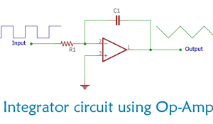 Operational Amplifier Integrator Circuit: Construction, Working and Applications