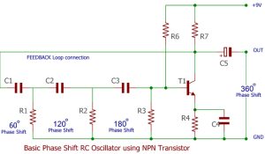 RC Phase Shift Oscillator