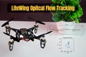 drone position hold using optical flow sensor on litewing drone