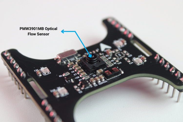 pmw3901 optical flow sensor on litewing positioning module for drone position control