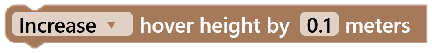 Change Height Block