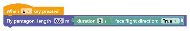 Fly Pentagon Geometric Mission Example