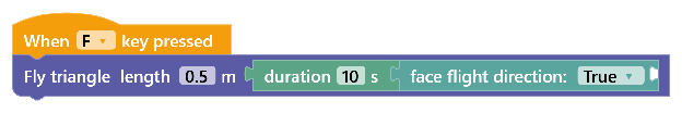 Fly Triangle Geometric Mission Example