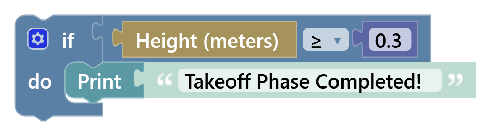 Height Sensor Loop Example