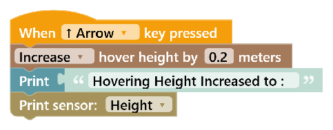 Print Sensor Console Readout Example