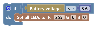Set All LEDs Color Flight Status Example